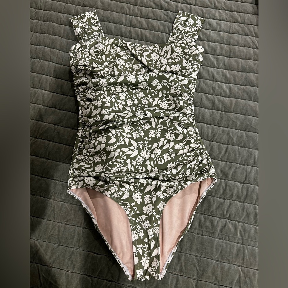 Albion Sage Ivy Off Shoulder One-Piece